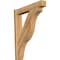 Ekena Millwork Funston Block Rough Sawn Outlooker, Western Red Cedar, 6"W x 32"D x 38"H OUT06X32X38FST05RWR - alternate 1